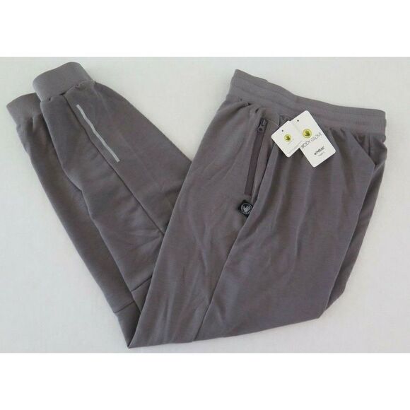 Body Glove BGJ1383 002 Women's Sz L Gray Media Pocket Jogger Pants - Picture 1 of 4